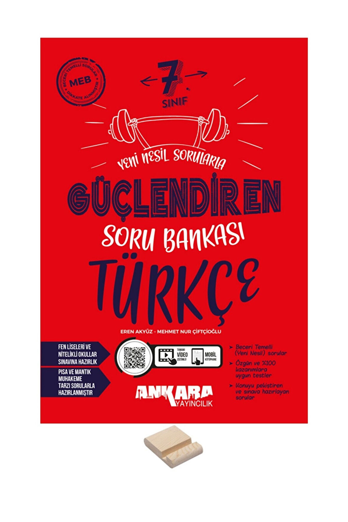 7. Sınıf Türkçe Güçlendiren Soru Bankası ve Telefon Standı