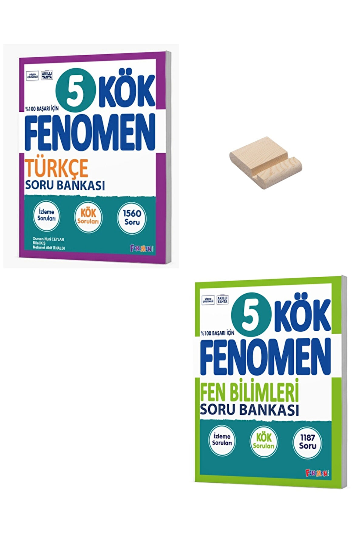5. Sınıf KÖK Türkçe ve Fen Bilimleri Soru Bankası + Telefon Standı