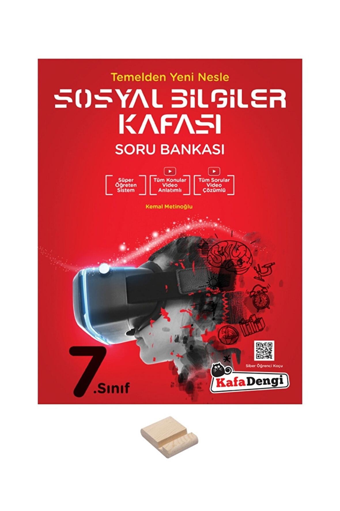 7.Sınıf Sosyal Bilgiler Kafası Soru Bankası+ Telefon Standı