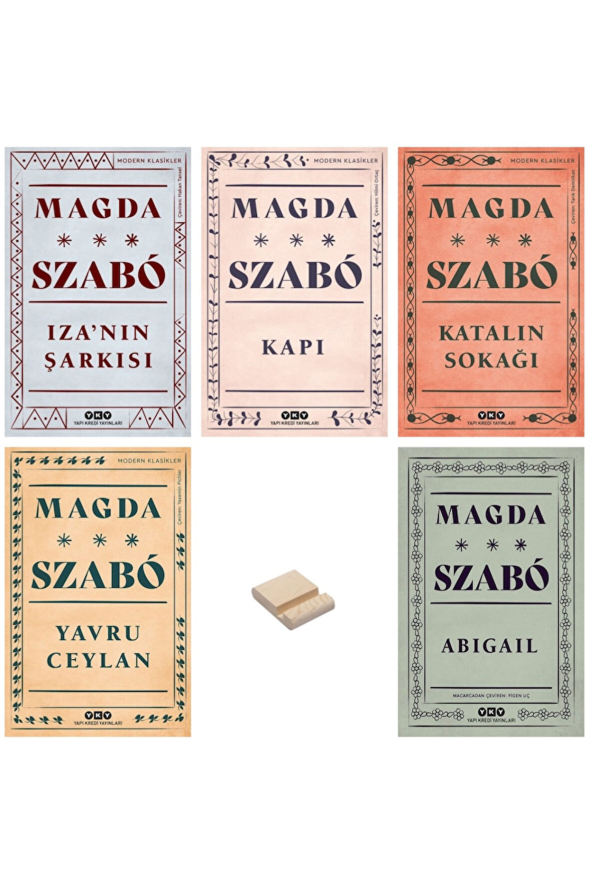 Iza’nın Şarkısı Kapı Katalin Sokağı Yavru Ceylan ve Abigail 5li Set