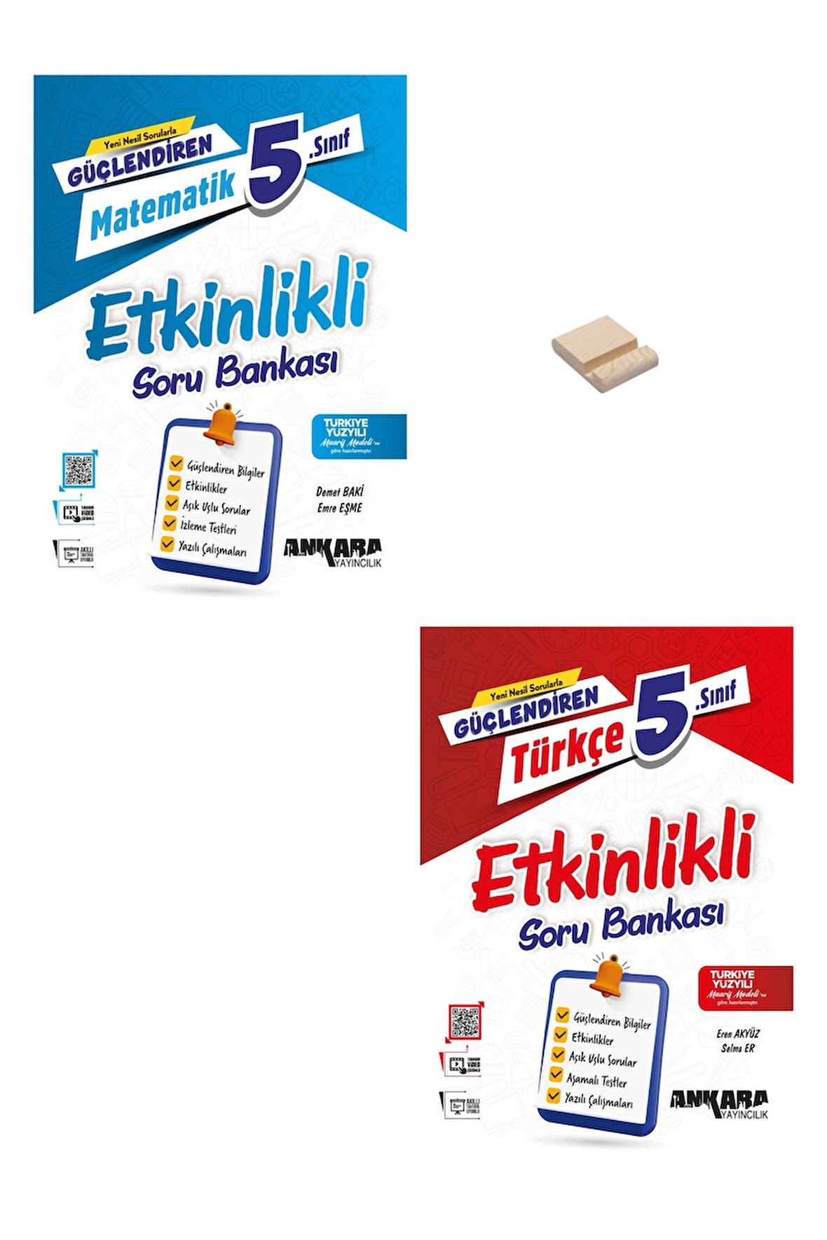 5. Sınıf Güçlendiren Matematik ve Türkçe Etkinlikli Soru Bankası