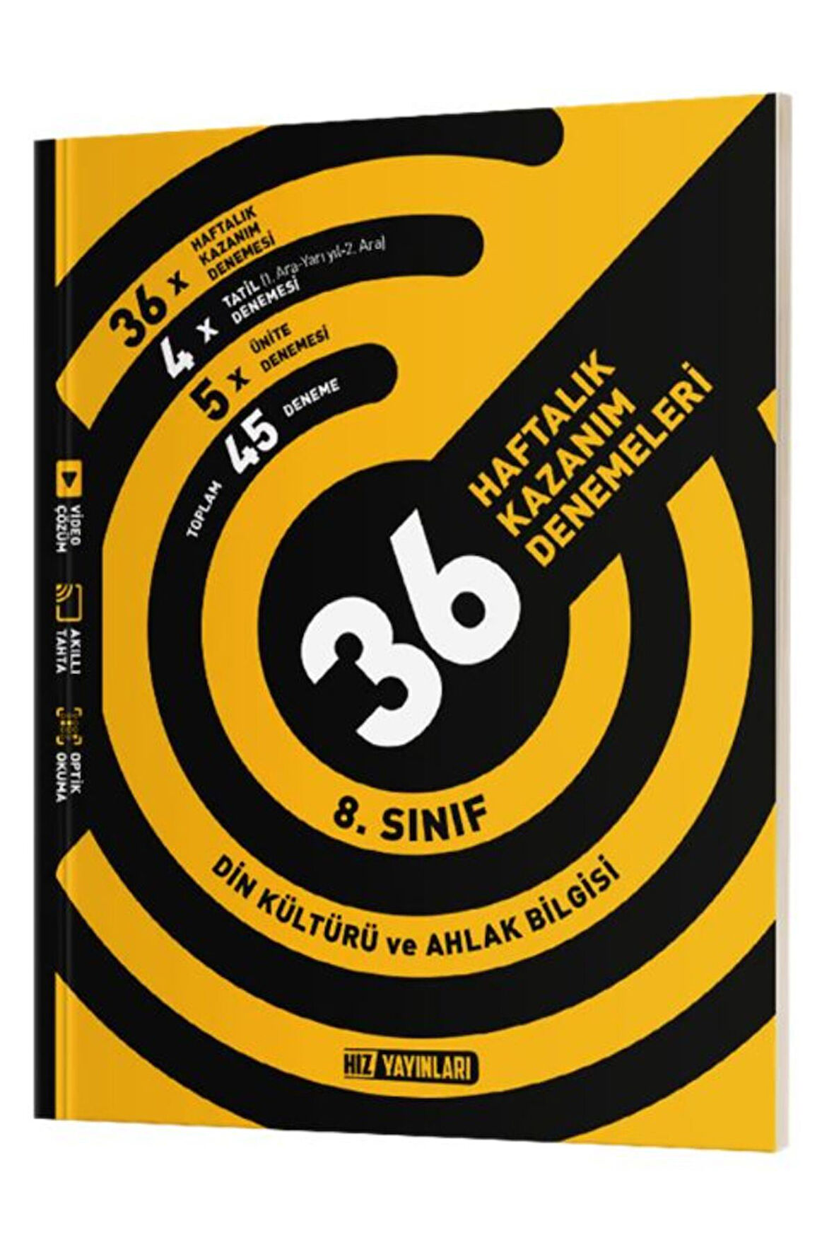 Hız 2024 8. Sınıf Lgs Din Kültürü 36 Haftalık Kazanım Denemeleri