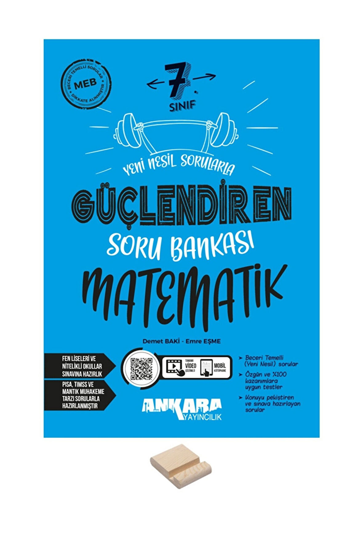 7. Sınıf Matematik Güçlendiren Soru Bankası ve Telefon Standı