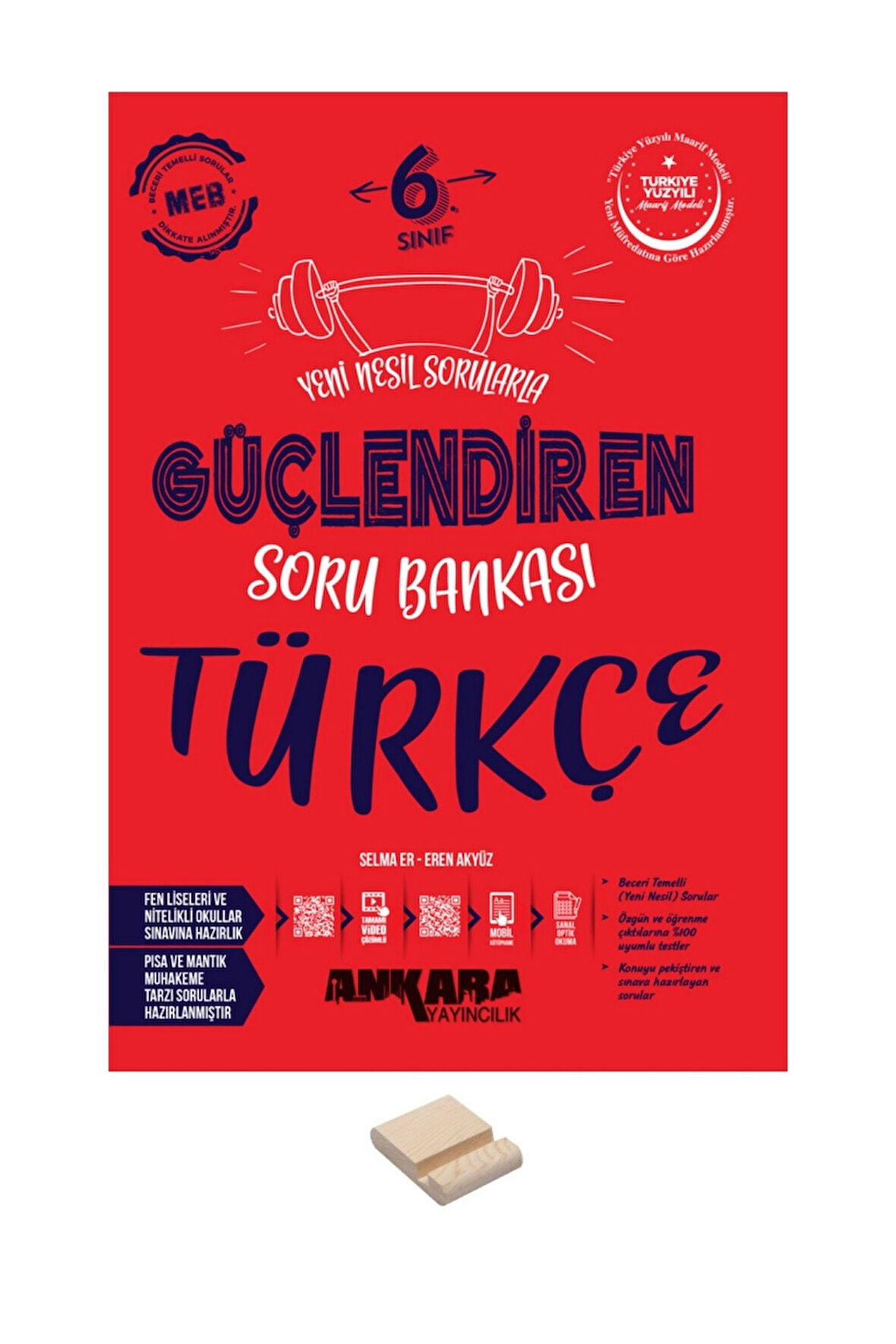 6. Sınıf Güçlendiren Türkçe Soru Bankası ve Telefon Standı