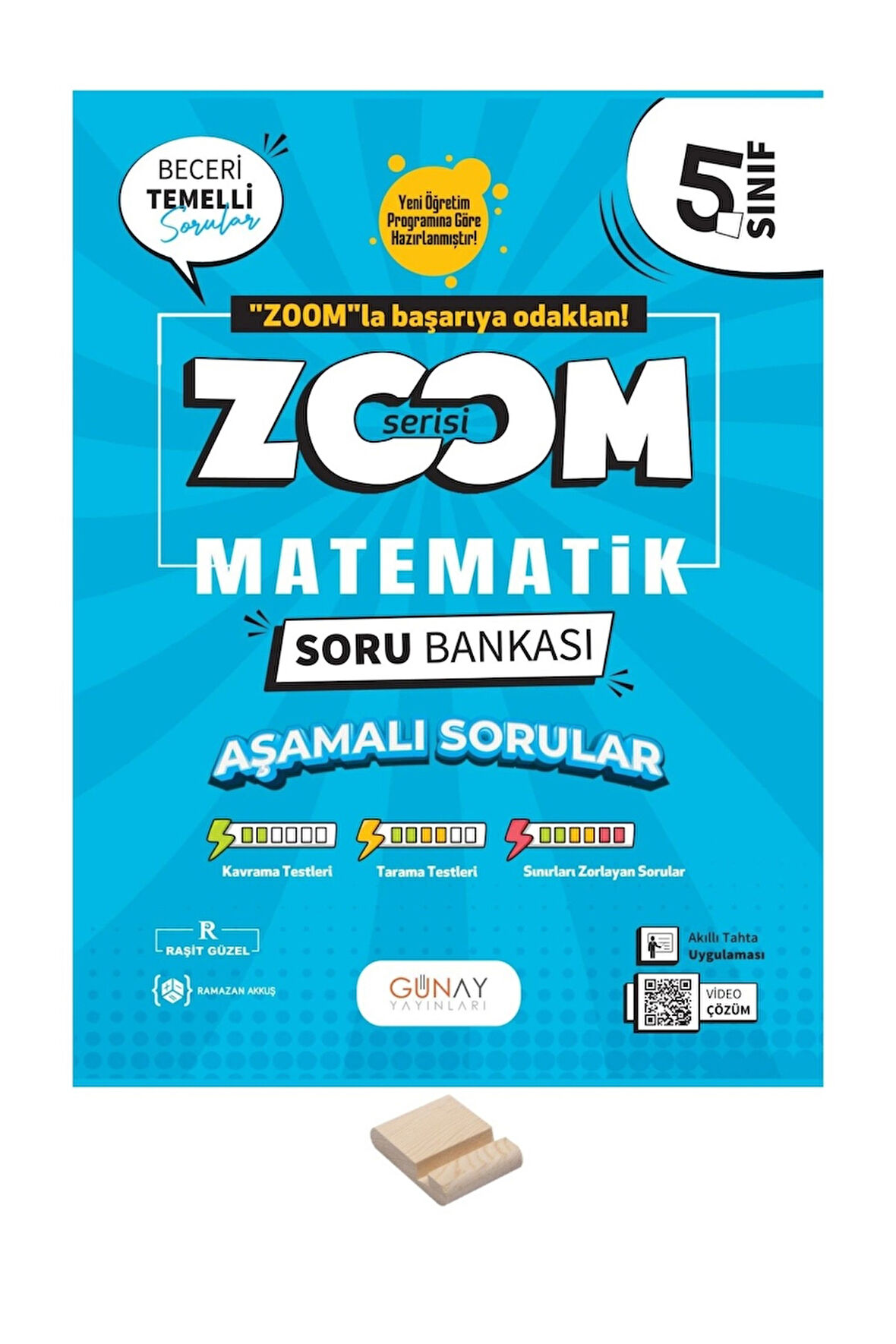5. Sınıf Zoom Serisi Matematik Soru Bankası + Telefon Standı