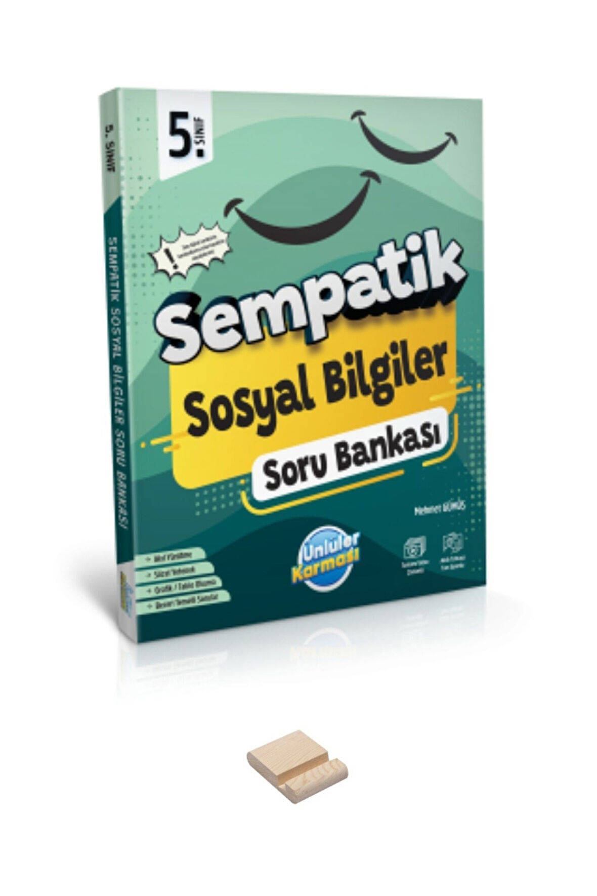 5. Sınıf Sempatik Sosyal Bilgiler Soru Bankası ve Telefon Standı