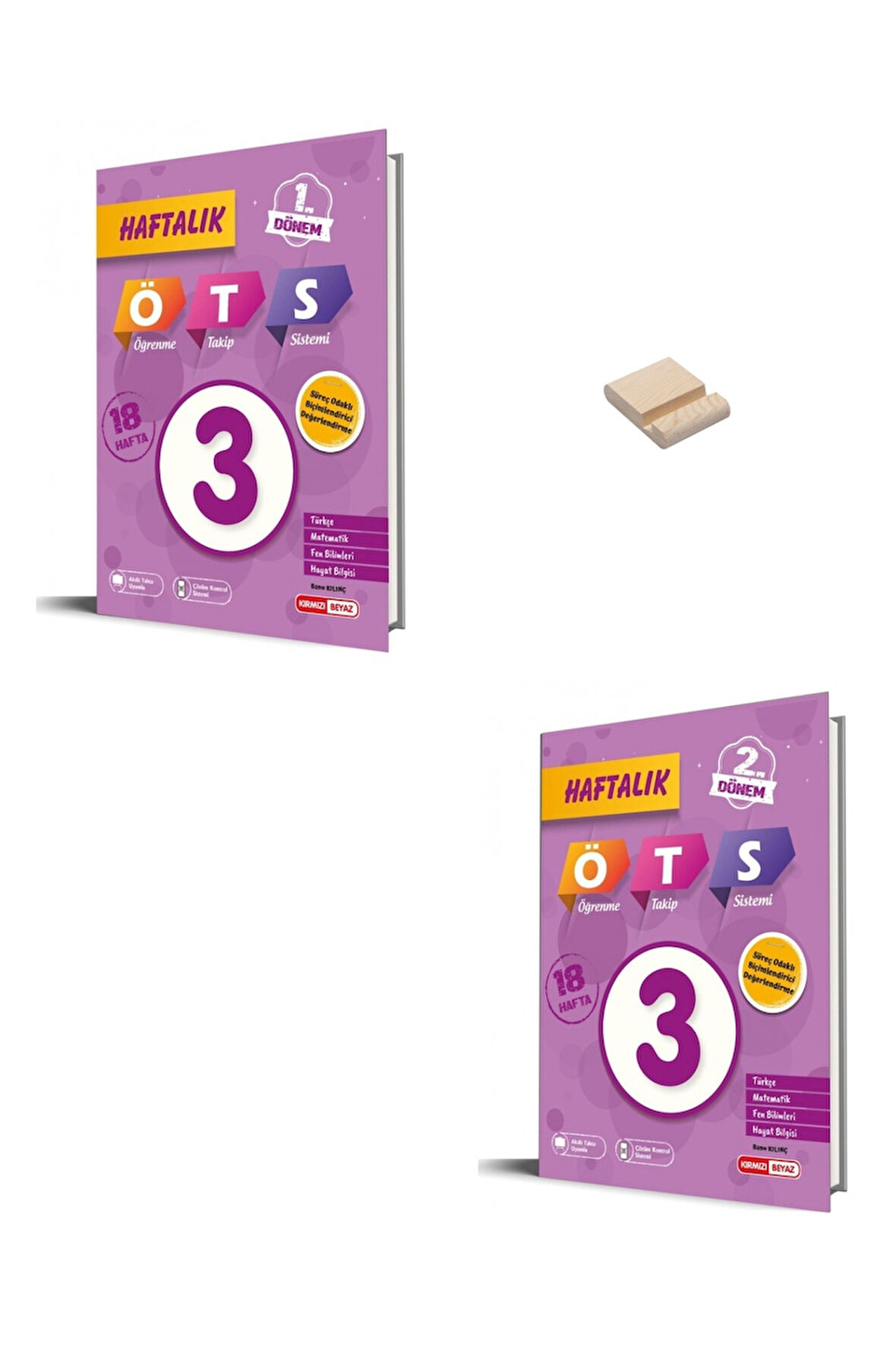 3. Sınıf Haftalık Öğrenme Takip Sistemi 1. - 2. Dönem ve Telefon Tutucu