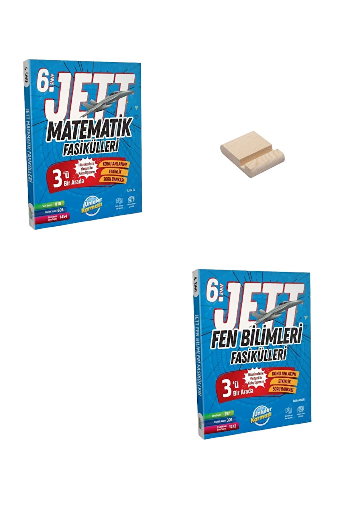 6. Sınıf JETT Matematik ve Fen Bilimleri Fasikülleri