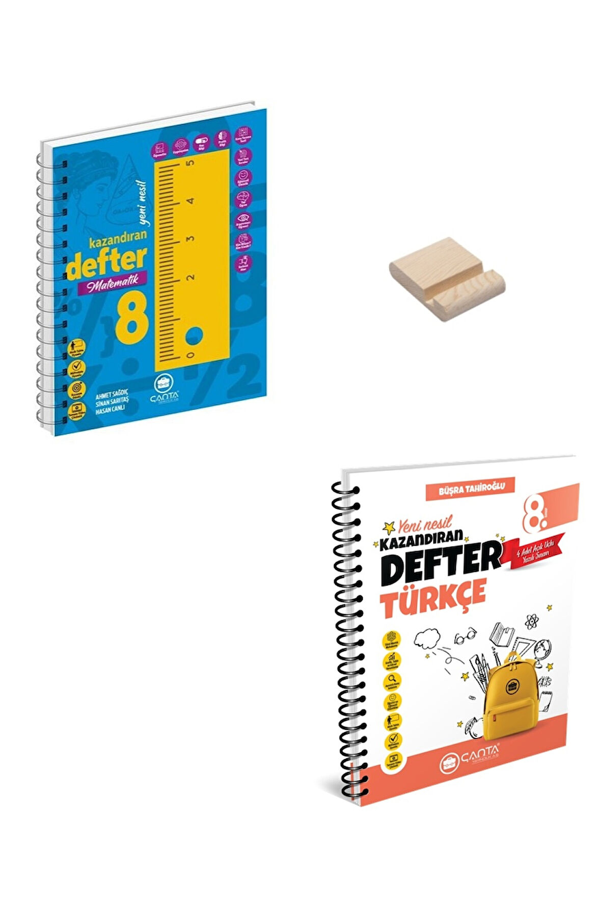 LGS 8. Sınıf Matematik ve Türkçe Kazandıran Defter