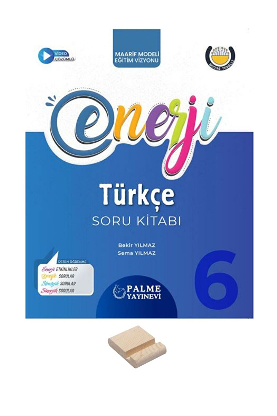 6. Sınıf Türkçe Soru Kitabı ve Telefon Tutucu