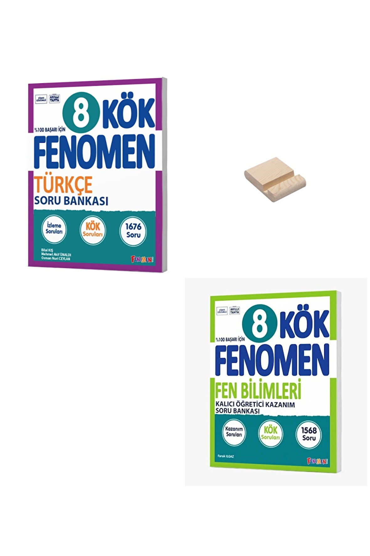 LGS 8. Sınıf KÖK Türkçe ve Fen Bilimleri Soru Bankası + Telefon Standı