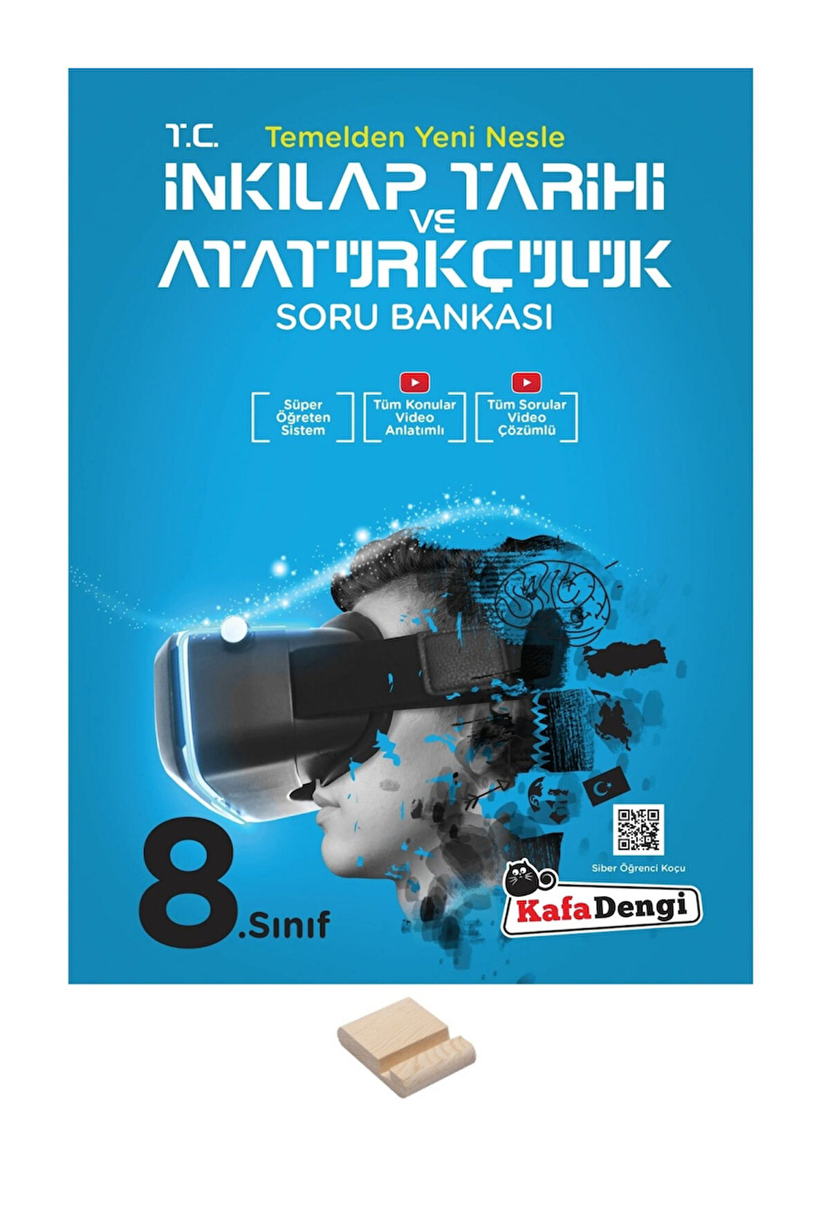 8.Sınıf T.C. İnkılap Tarihi Soru Bankası ve Telefon Standı