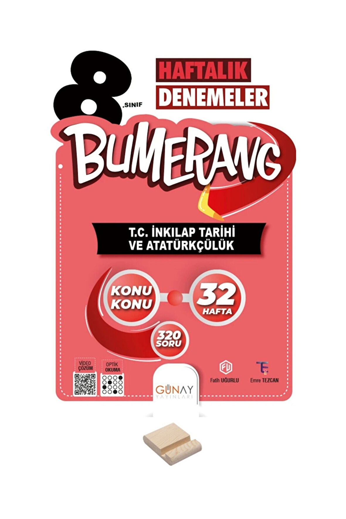LGS 8. Sınıf Bumerang 32 Haftalık İnkılap Tarihi Denemeleri ve Telefon Standı