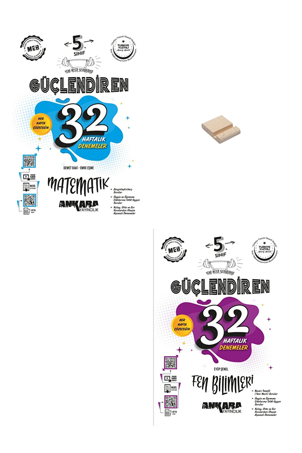 5. Sınıf Güçlendiren Matematik ve Fen Bilimleri Denemeleri