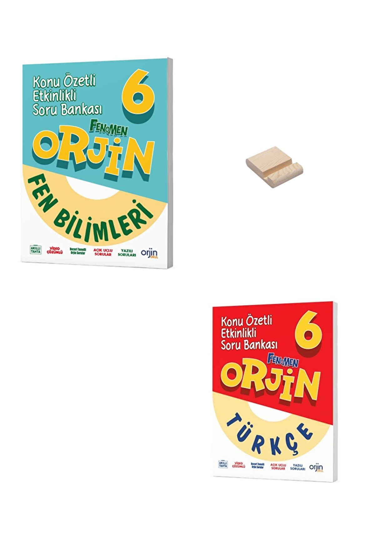 6. Sınıf Orjin Fen Bilimleri ve Türkçe Konu Özetli Soru Bankası