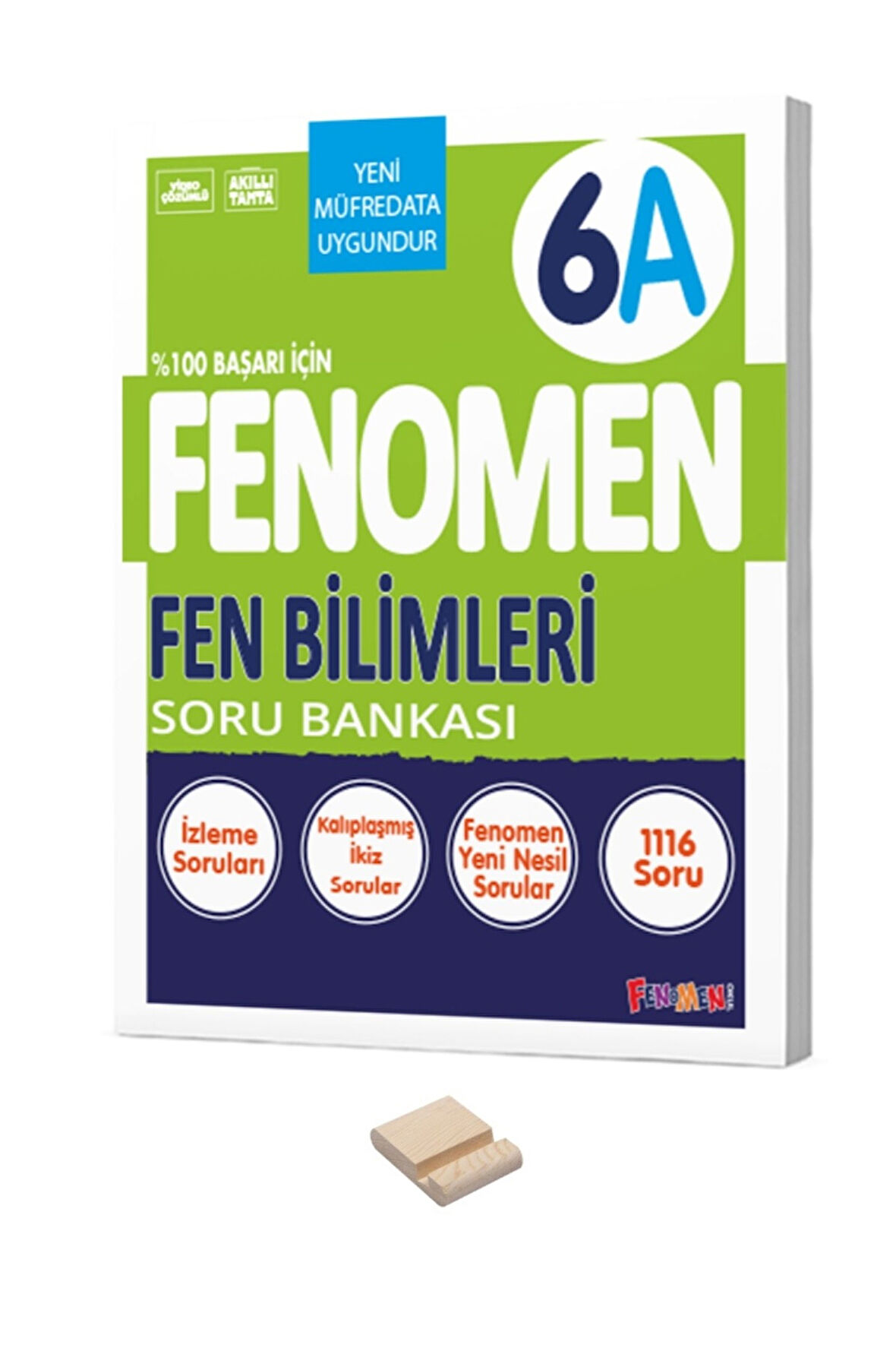 6. Sınıf A Serisi Fen Bilimleri Soru Bankası ve Telefon Tutucu