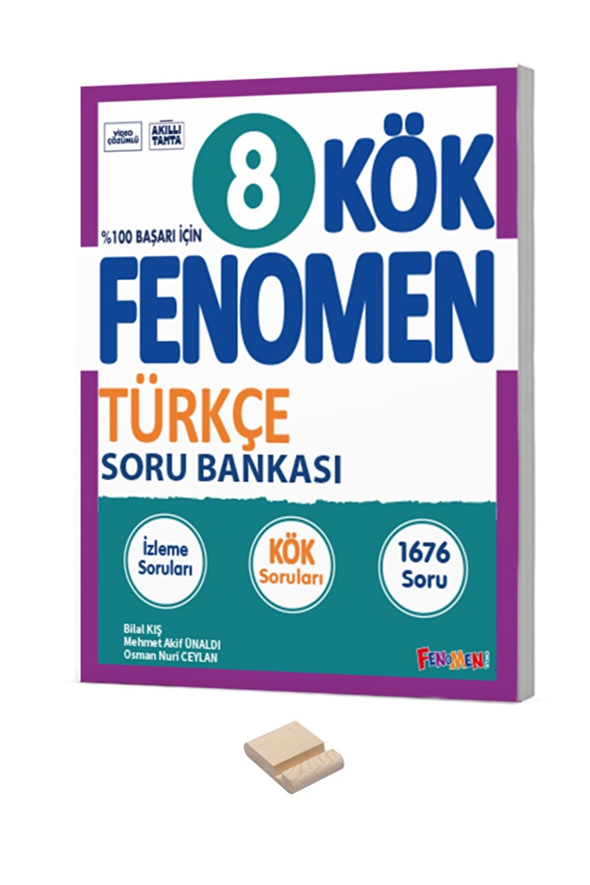 LGS 8. Sınıf KÖK Türkçe Soru Bankası ve Telefon Standı