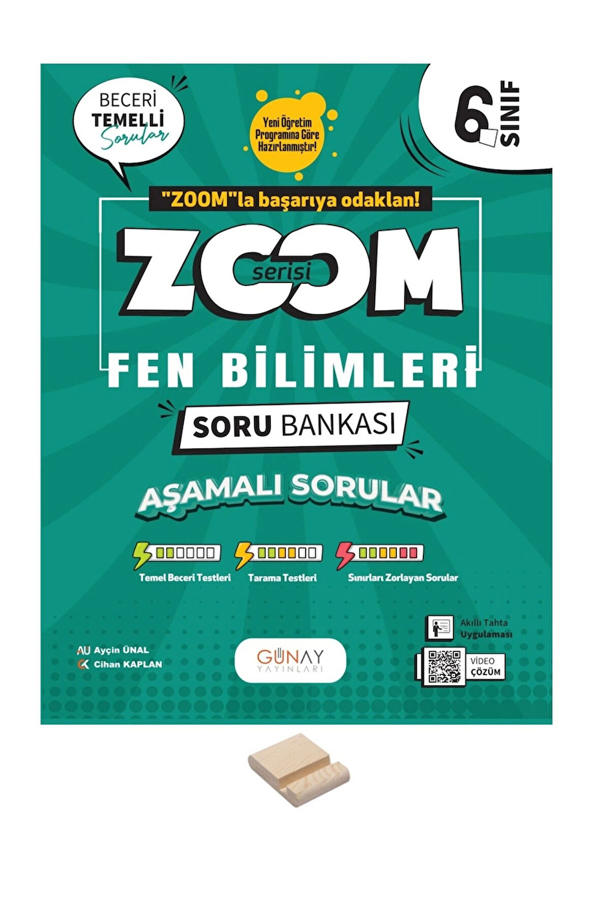 6. Sınıf Zoom Serisi Fen Soru Bankası + Telefon Standı