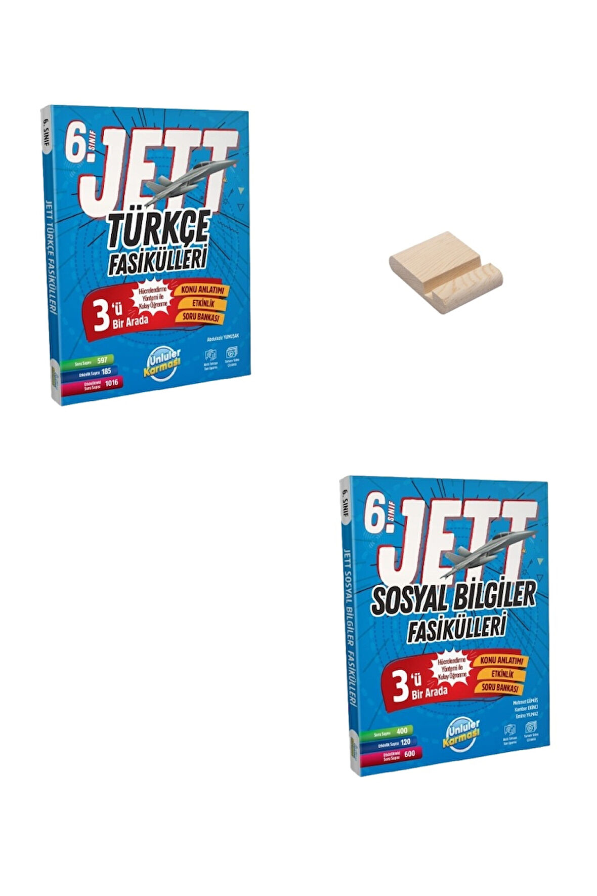 6. Sınıf JETT Türkçe ve Sosyal Bilgiler Fasikülleri