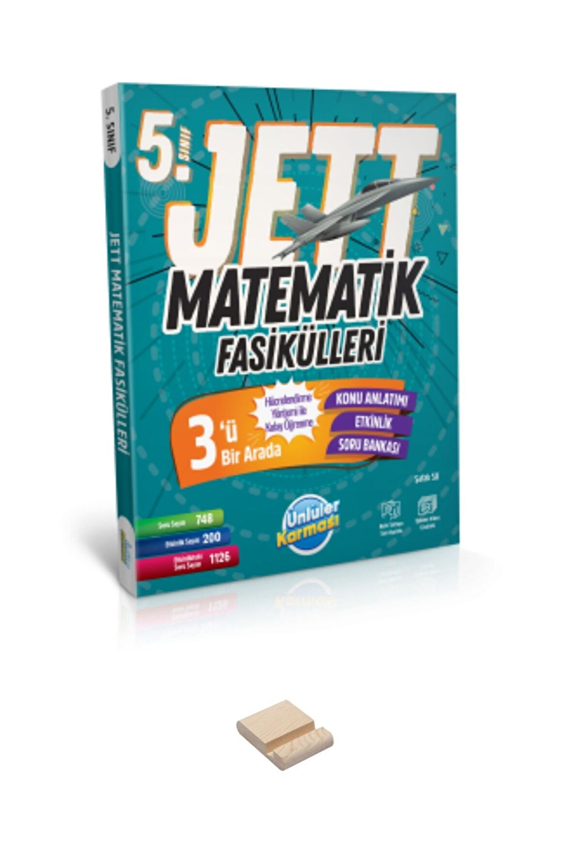 5. Sınıf Jett Matematik Fasikülleri ve Telefon Standı