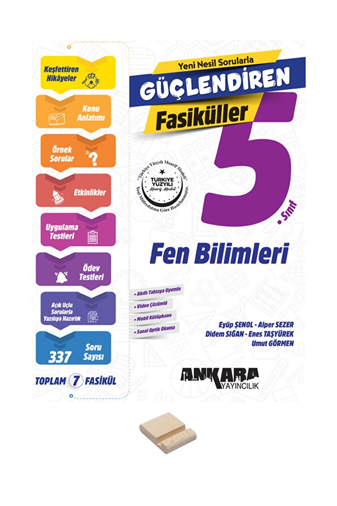 5. Sınıf Güçlendiren Fen Bilimleri Fasiküller ve Telefon Standı