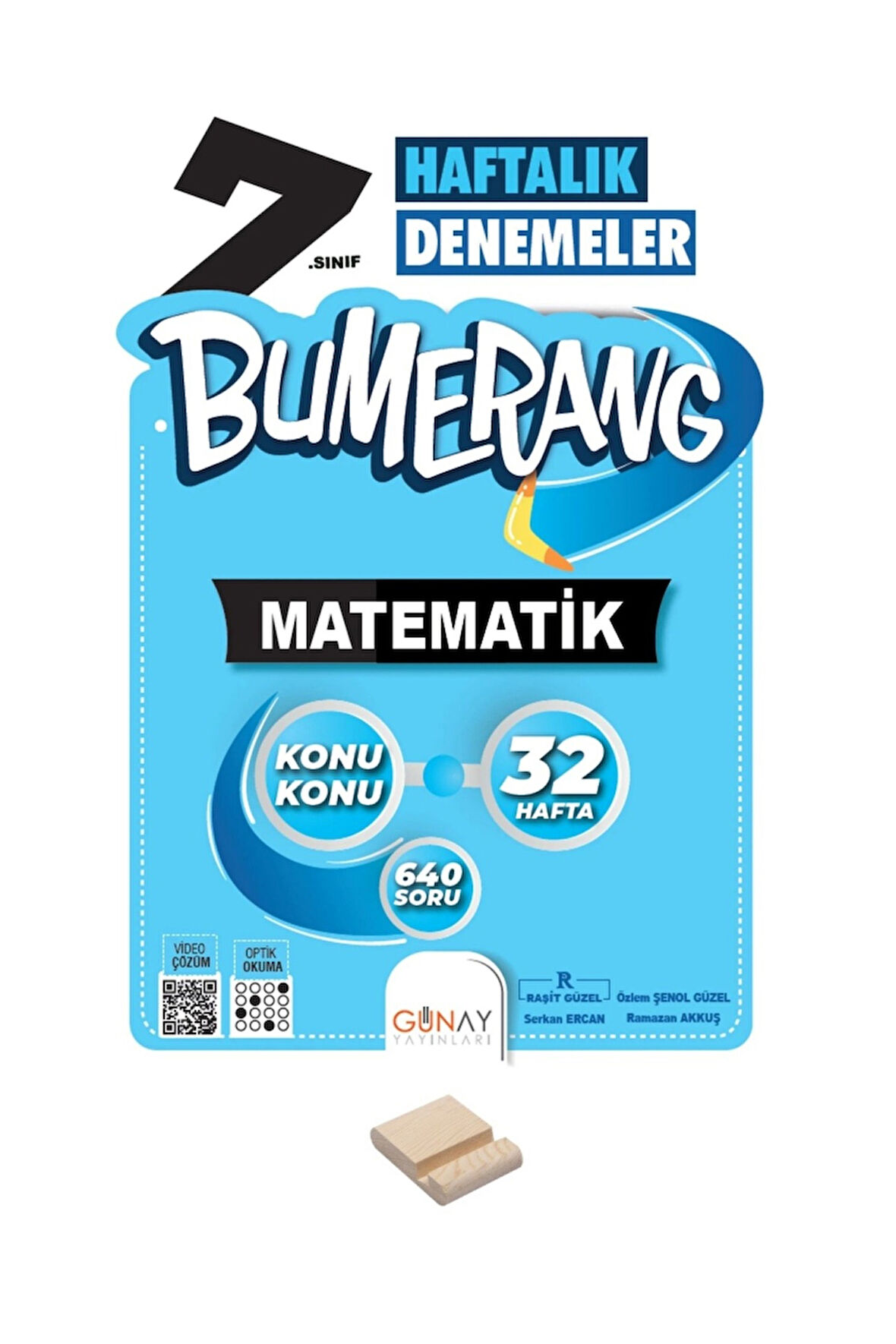 7 Sınıf Bumerang 32 Haftalık Matematik Denemeleri + Telefon Standı