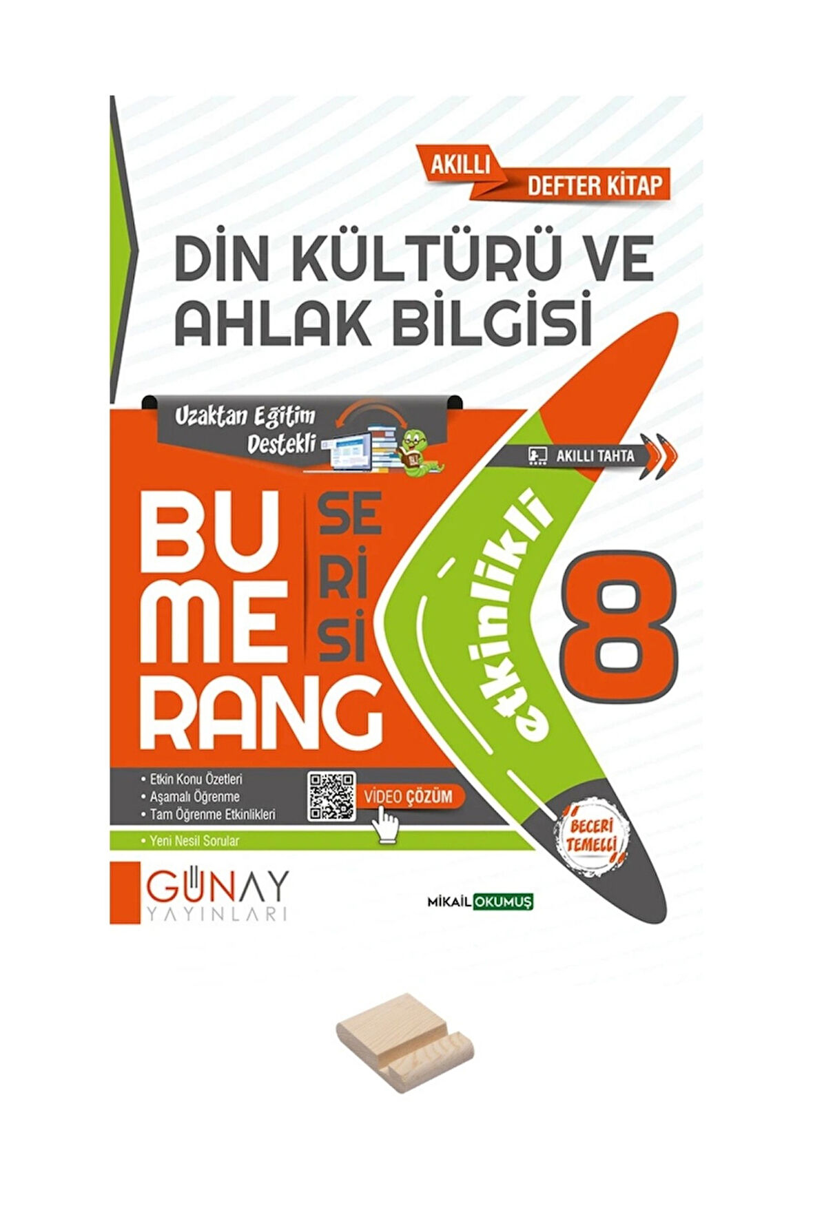 LGS 8.Sınıf Bumerang Din Kültürü Konu Anlatımlı Soru Bankası ve Telefon Standı