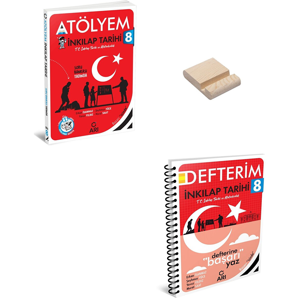 Lgs 8. Sınıf Inkılap Tarihi Atölyem ve Defterim + Telefon Standı