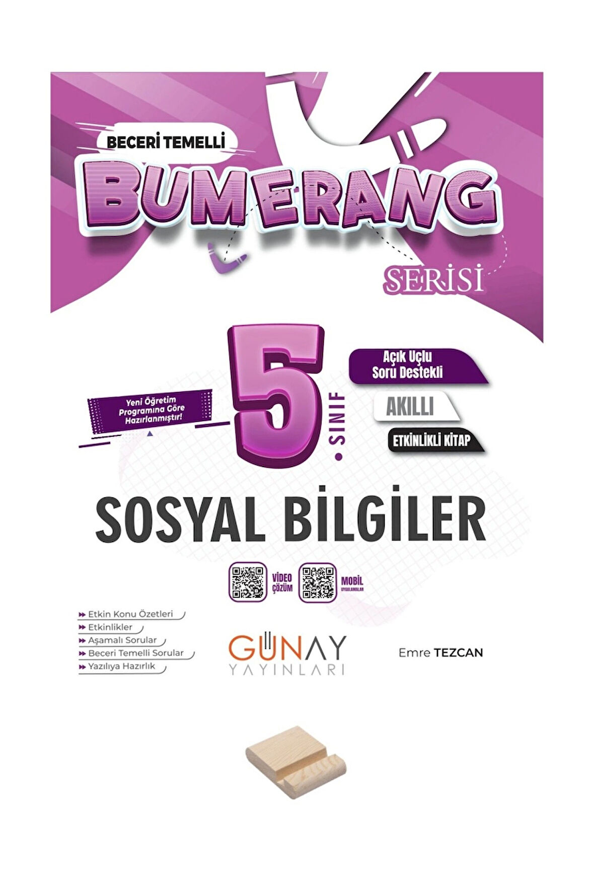 5. Sınıf Bumerang Etkinlikli Sosyal Bilgiler + Telefon Standı
