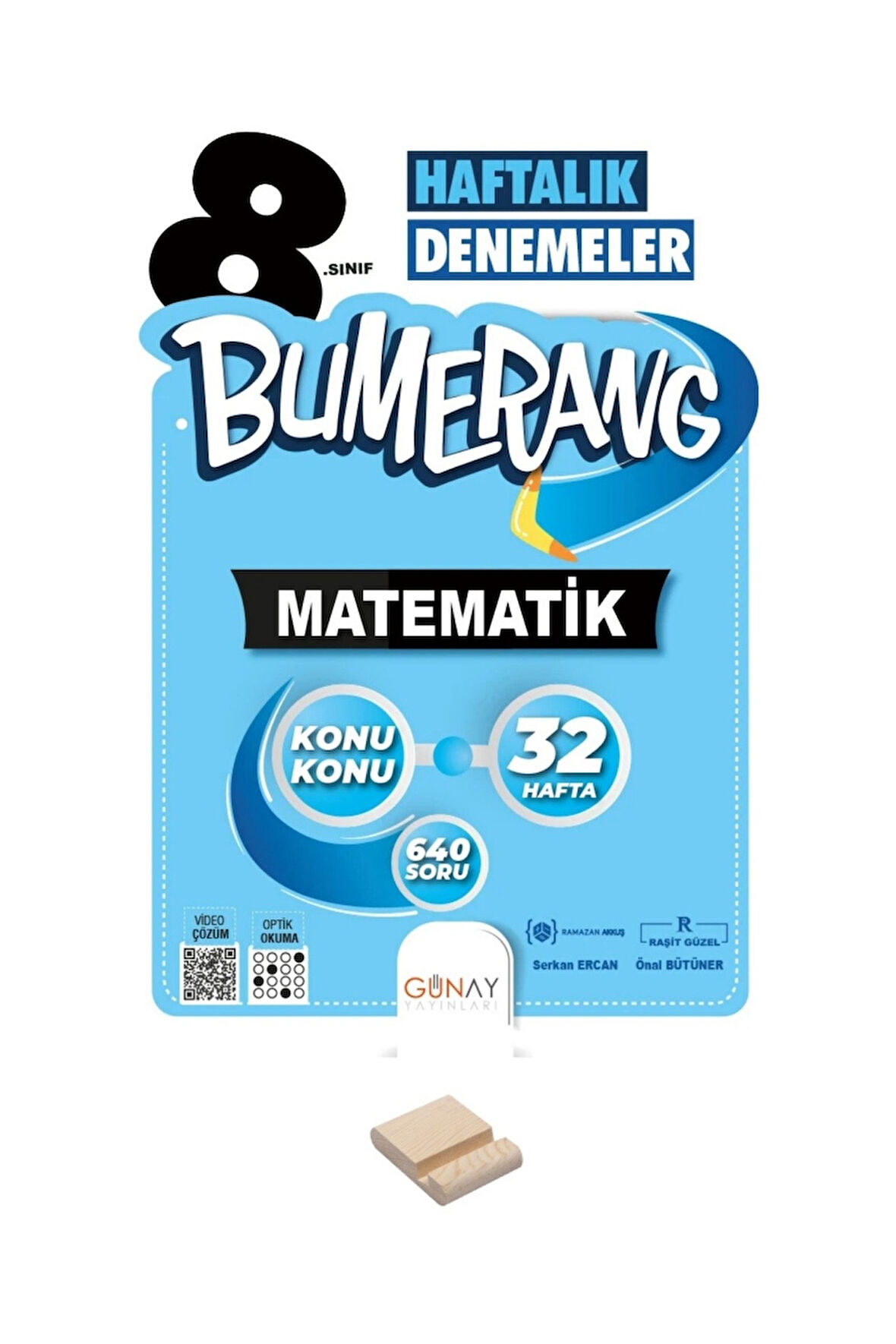 LGS 8. Sınıf Bumerang 32 Haftalık Matematik Denemeleri ve Telefon Standı