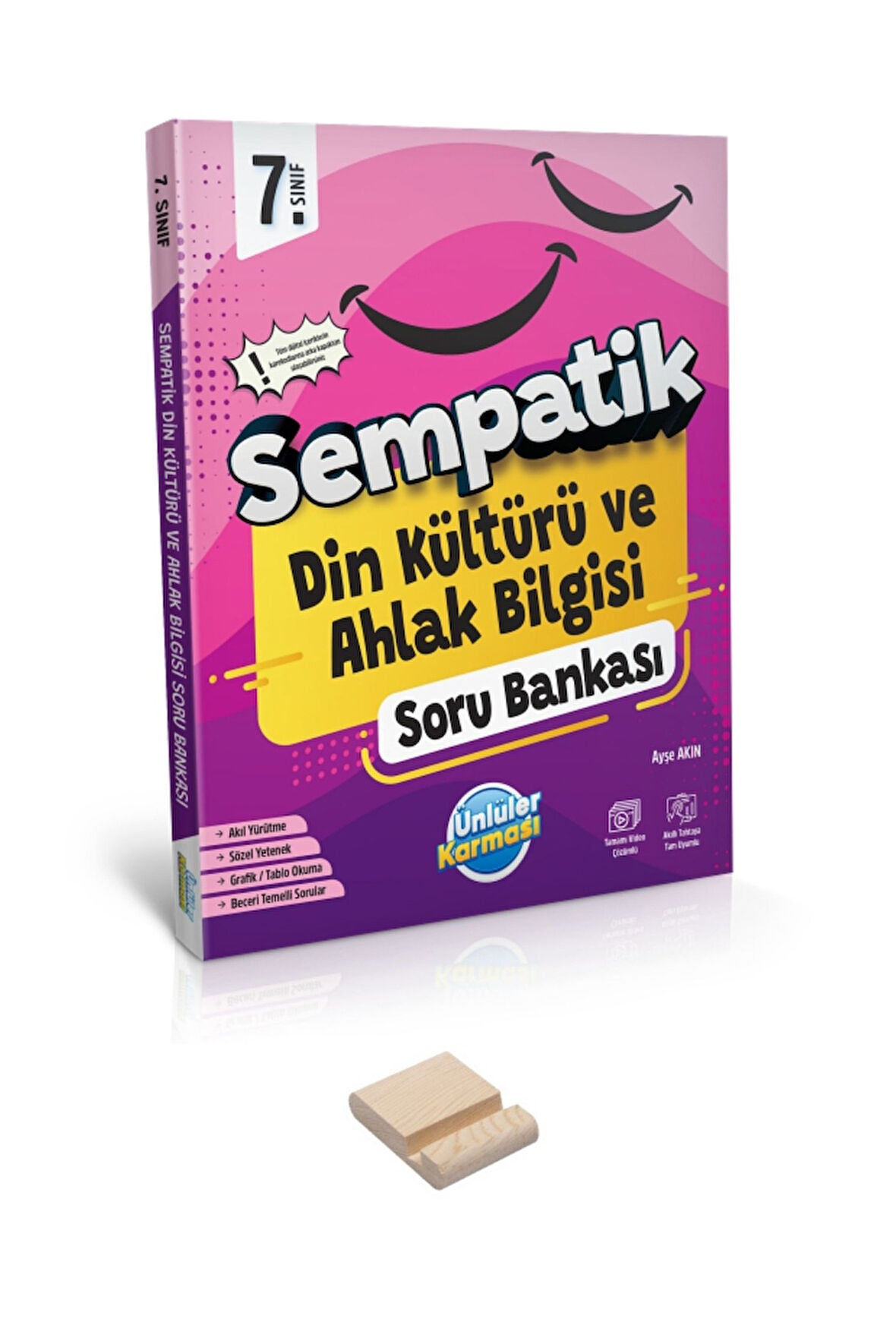 7. Sınıf Sempatik Din Kültürü Soru Bankası ve Telefon Tutucu