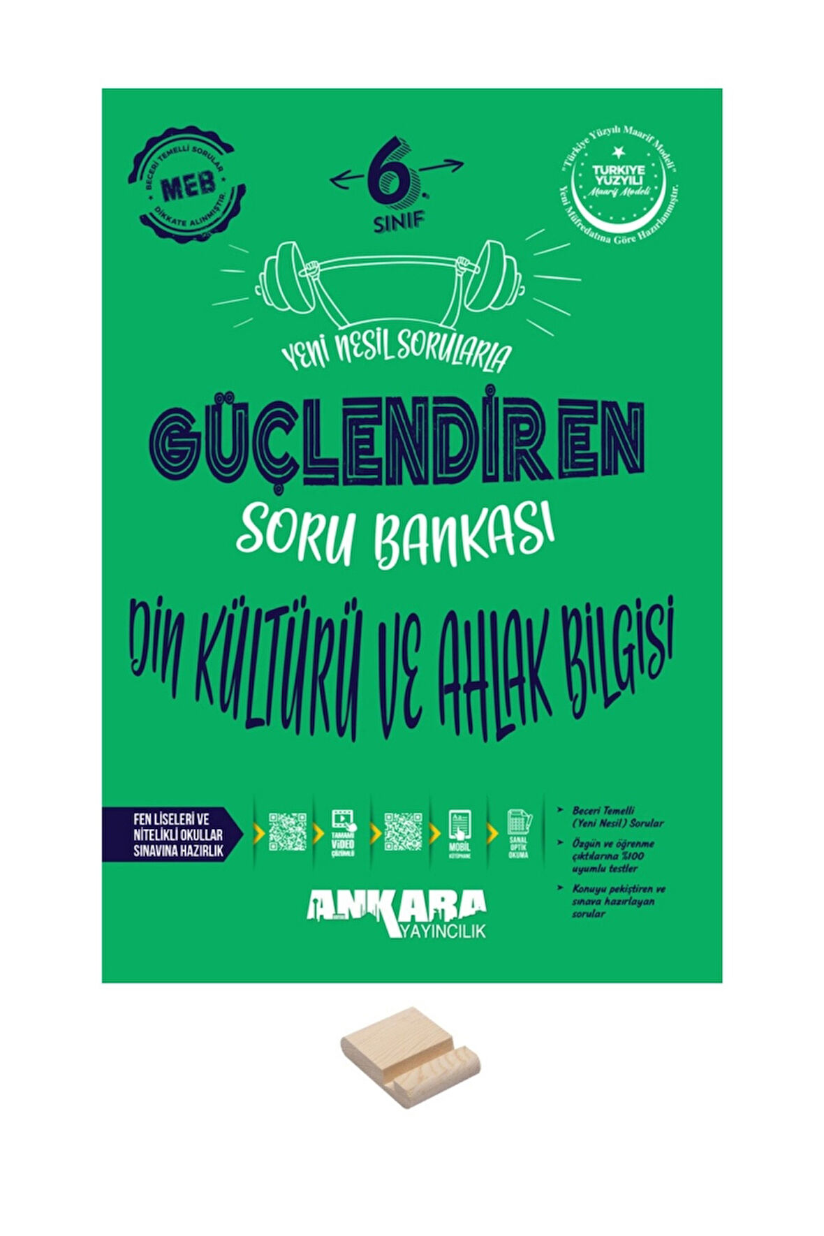 6. Sınıf Güçlendiren Din Kültürü Soru Bankası ve Telefon Standı