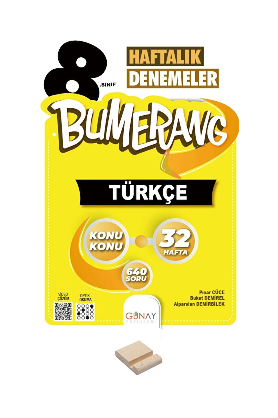 LGS 8. Sınıf Bumerang 32 Haftalık Türkçe Denemeleri ve Telefon Standı