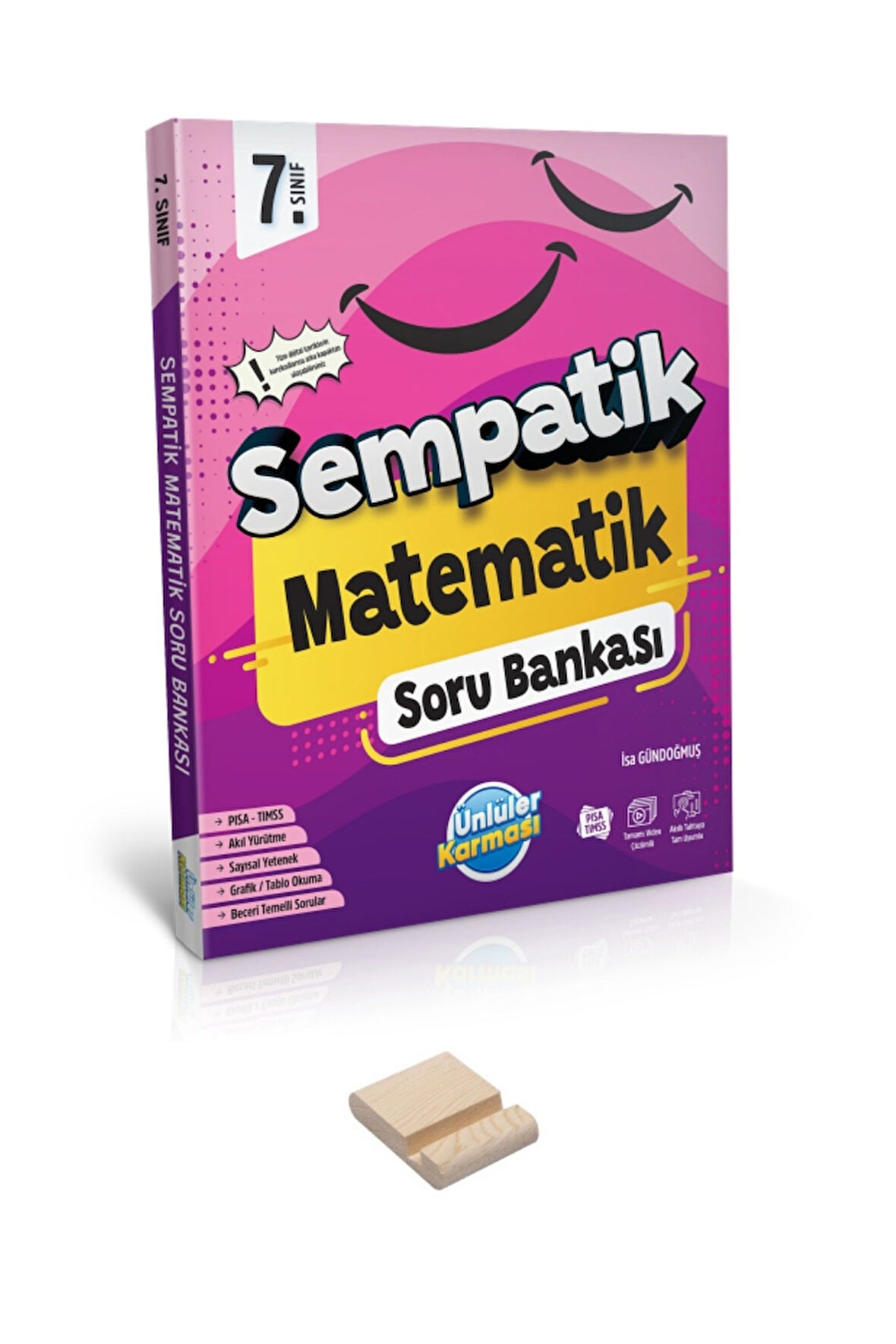 7. Sınıf Sempatik Matematik Soru Bankası ve Telefon Tutucu