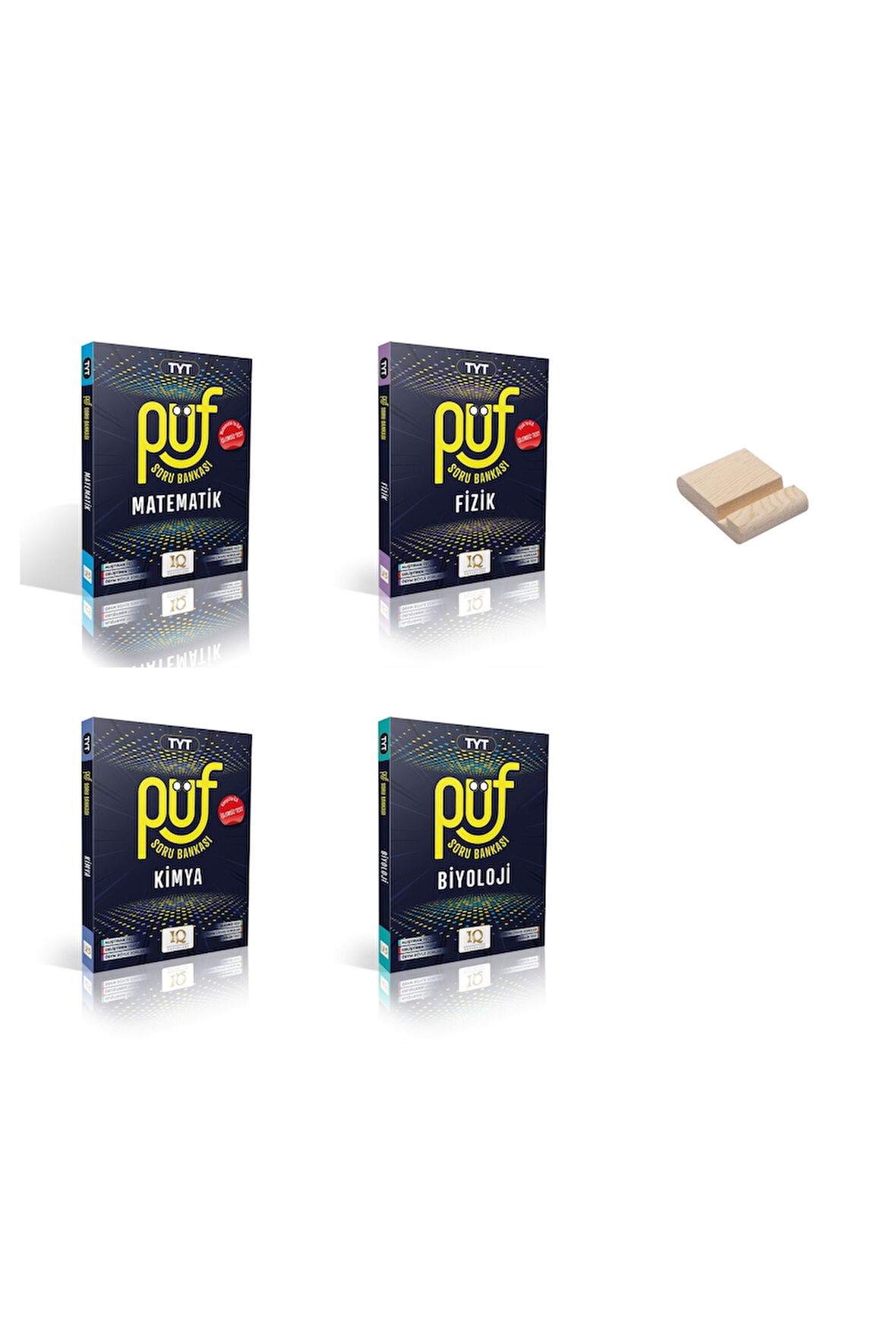 TYT Püf Matematik Fizik Kimya ve Biyoloji Soru Bankası 4lü Set