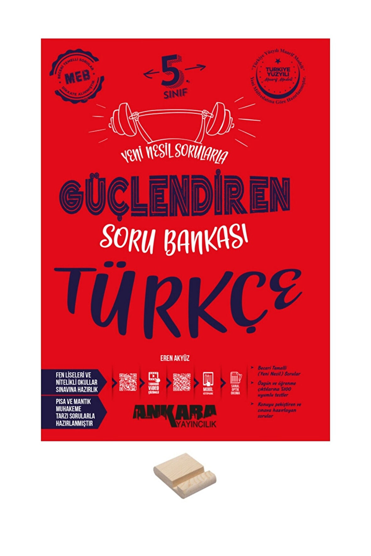 5. Sınıf Güçlendiren Türkçe Soru Bankası ve Telefon Standı