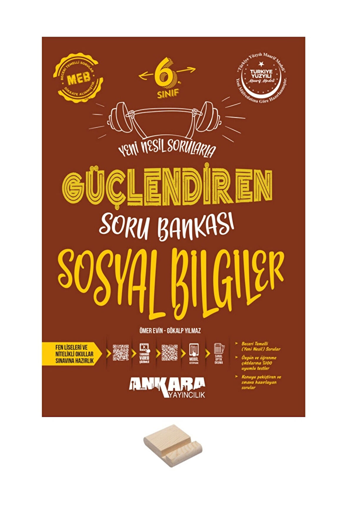 6. Sınıf Güçlendiren Sosyal Bilgiler Soru Bankası ve Telefon Standı