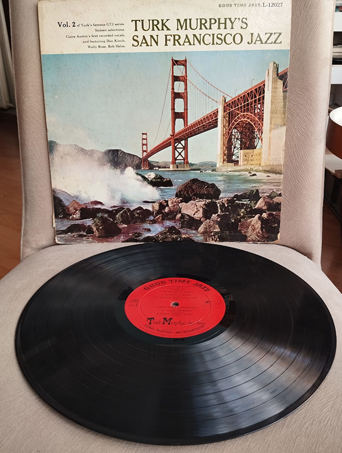 Turk Murphy’s San Francisco Jazz Vol.2 - Amerika Basım LP Albüm - 33 Lük Plak