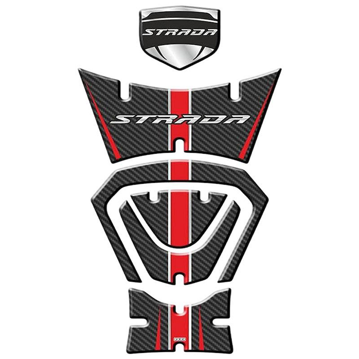 Mondial Strada 125 2022 - 2024 Uyumlu Tank Pad Set 004