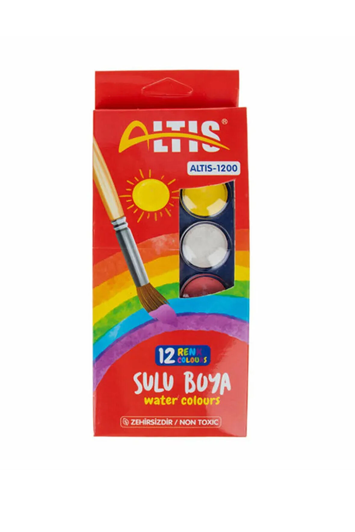 Altis Sulu Boya Küçük Boy 12 Renk