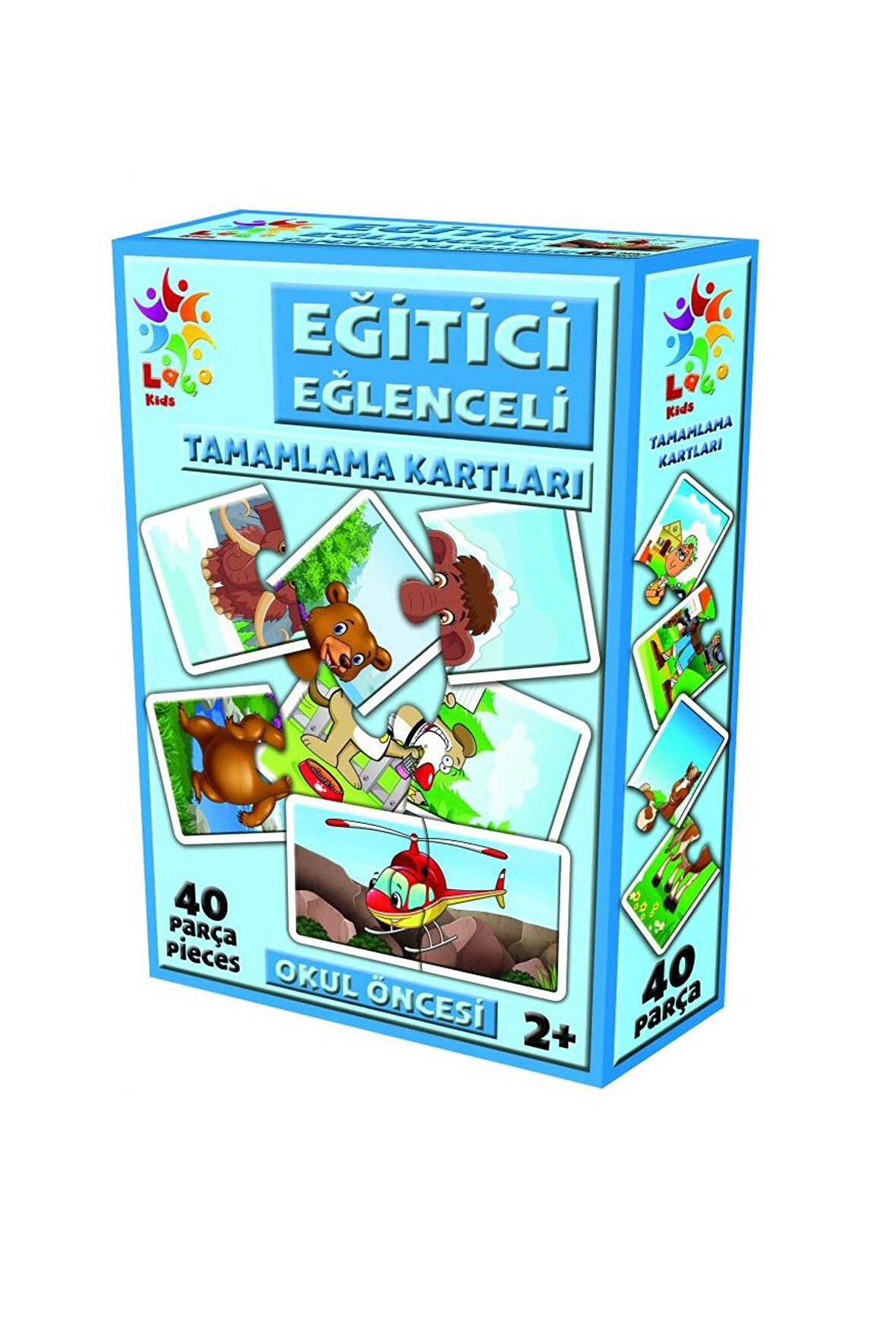 Laço Eğitici Eğlenceli Tamamlama Kartları