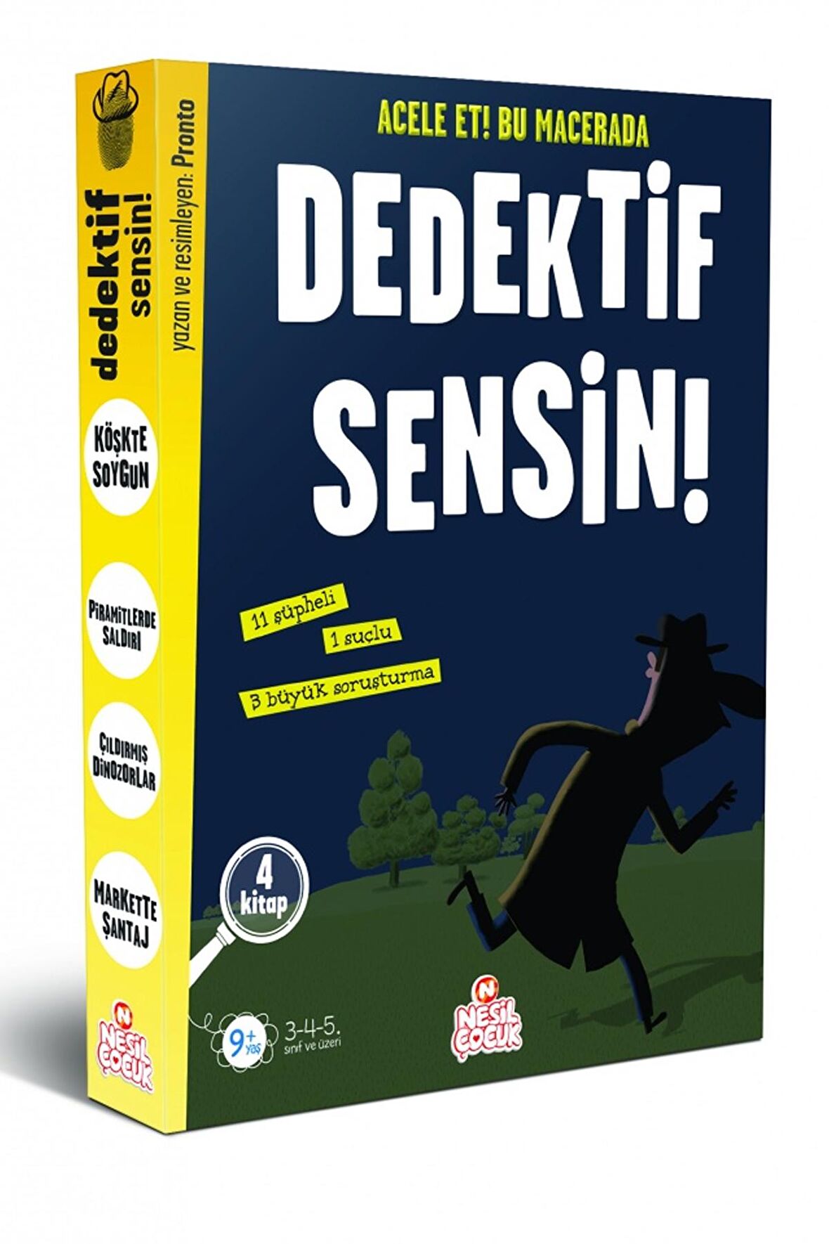 Dedektif Sensin Serisi 4 Kitap