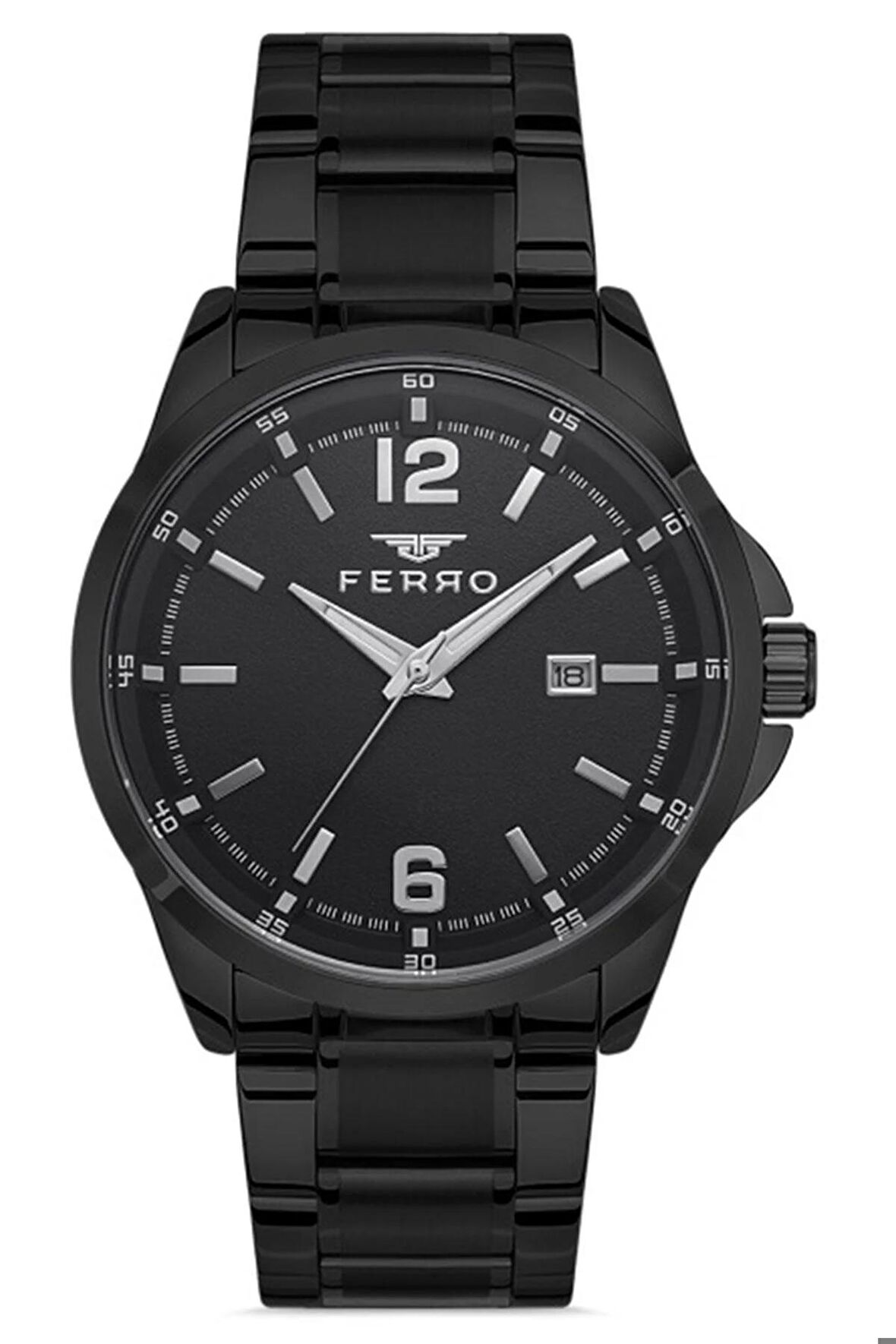 Erkek Spor Kol Saati Çelik Kasa Çelik Kordon Takvimli Fonksiyon Paslanmaz Çelik Model