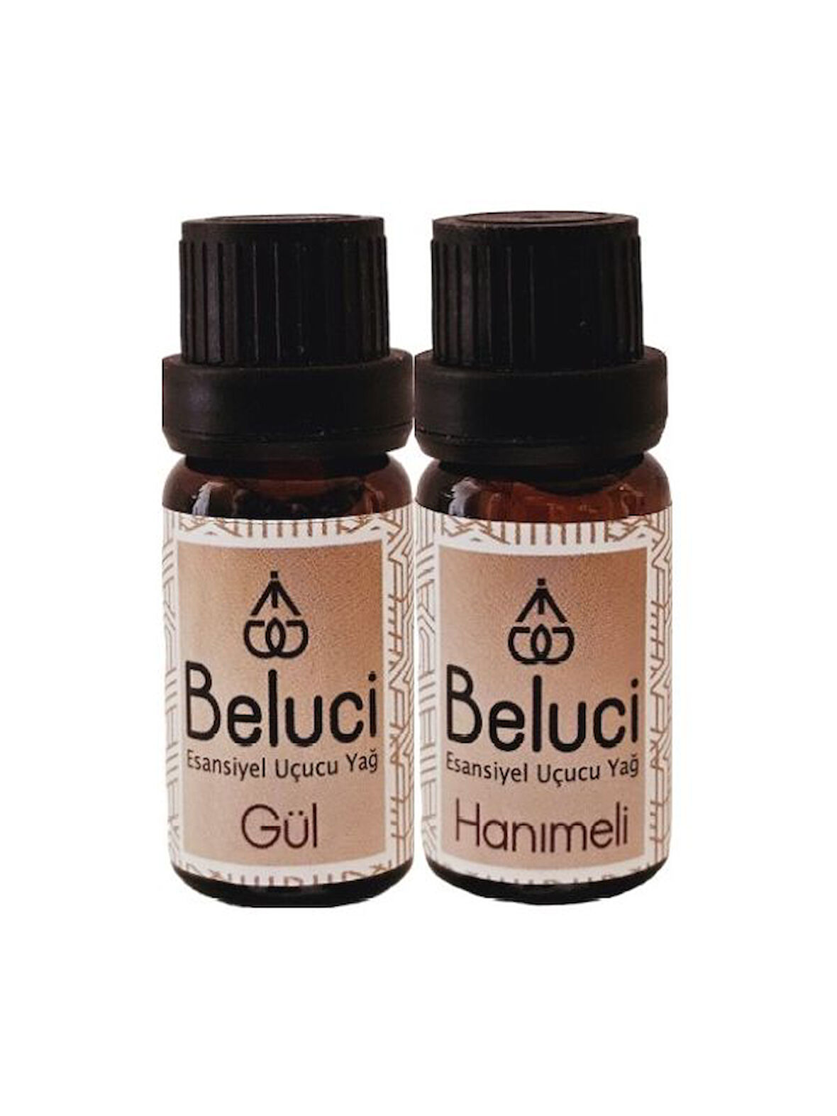 Gül + Hanımeli (Oda Kokusu Aroma Terapi Buhurdanlık/Difüzör Yağı) Set 2 Adet x 10 ml