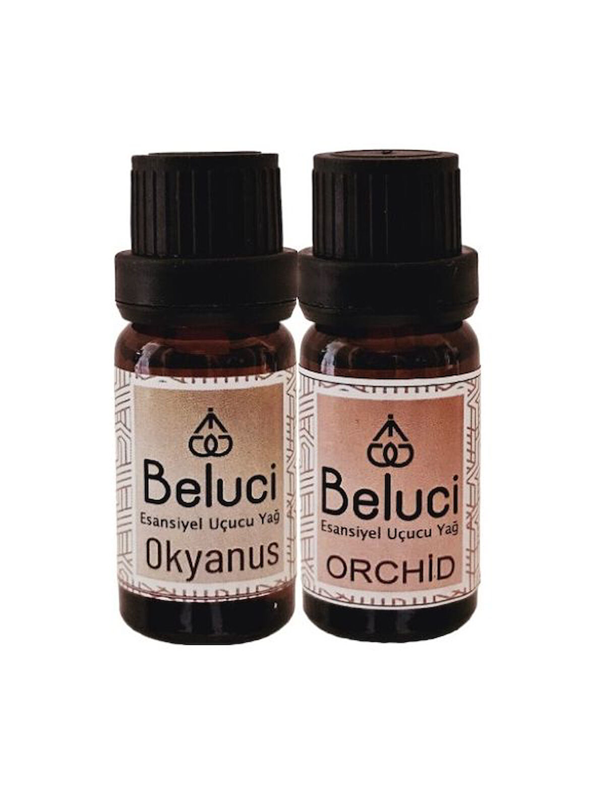 Okyanus + Orkide (Oda Kokusu Aroma Terapi Buhurdanlık/Difüzör Yağı) Set 2 Adet x 10 ml