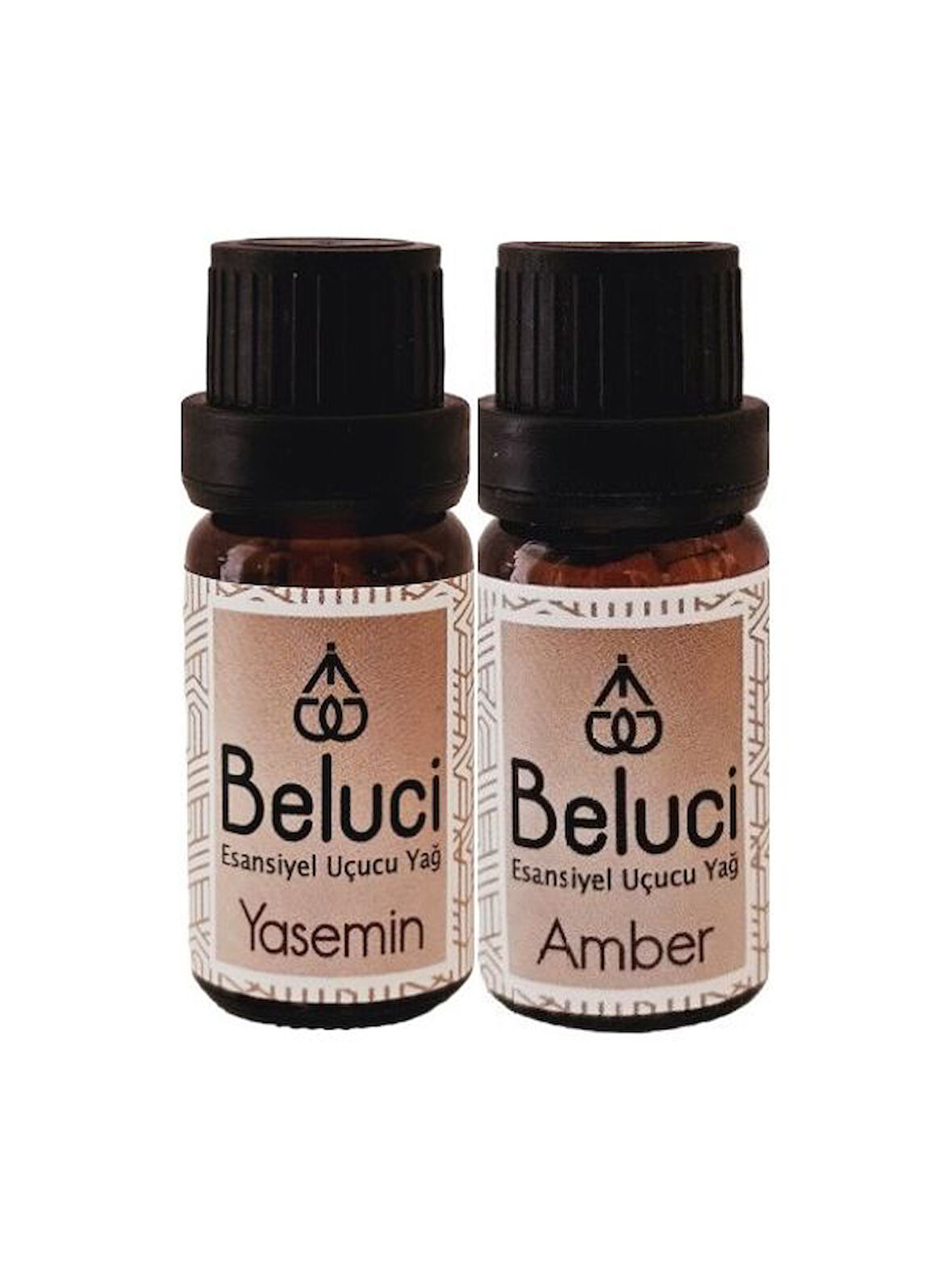 Yasemin + Amber (Oda Kokusu Aroma Terapi Buhurdanlık/Difüzör Yağı) Set 2 Adet x 10 ml