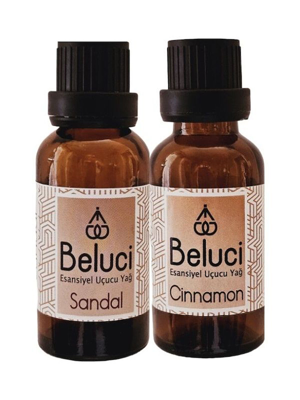 Sandal Ağacı + Tarçın (Oda Kokusu Aroma Terapi Buhurdanlık/Difüzör Yağı) Set 2 Adet x 30 ml