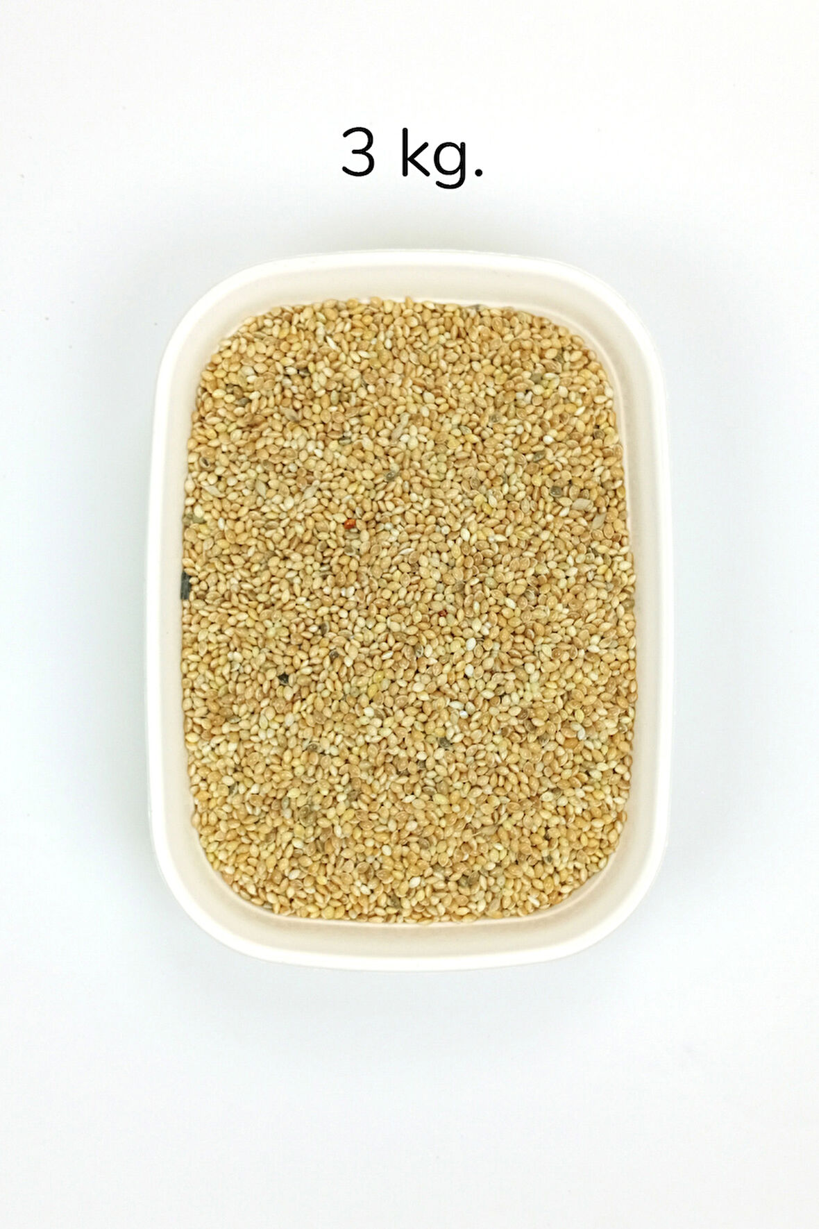 Muhabbet ve Tüm Egzotik Kuşlar İçin Doğal Taze Tane Sarı Darı - 3 kg