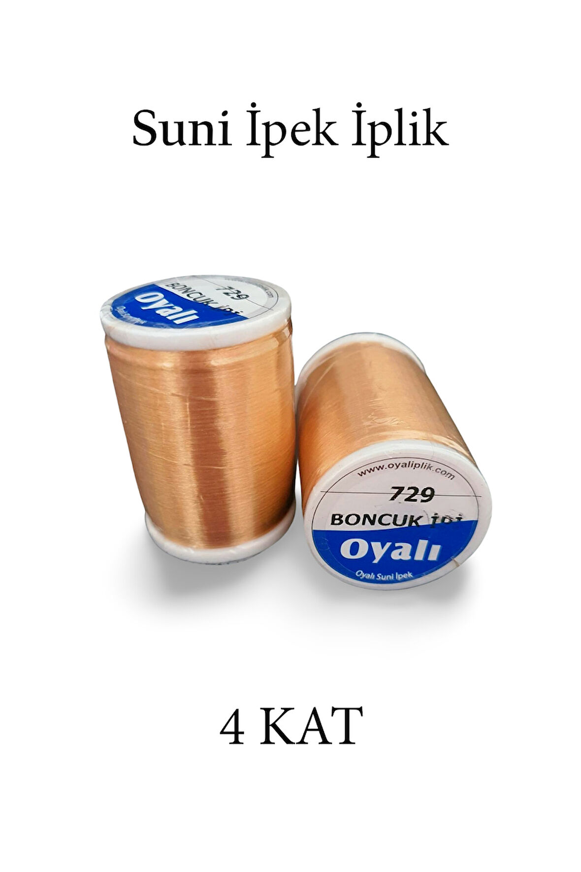 Oyalı 4 Kat Suni İpek İplik İğne Oyası Boncuk İpi Tığ Oyası No:729