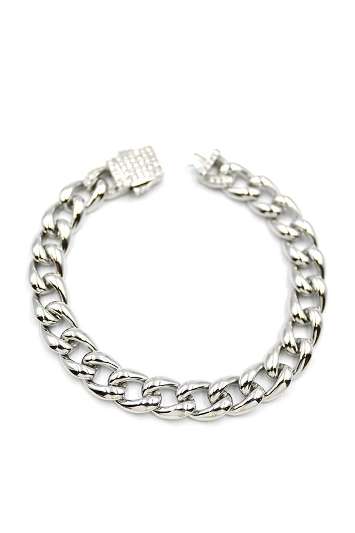 Zincir Gurmet Bileklik - Gümüş